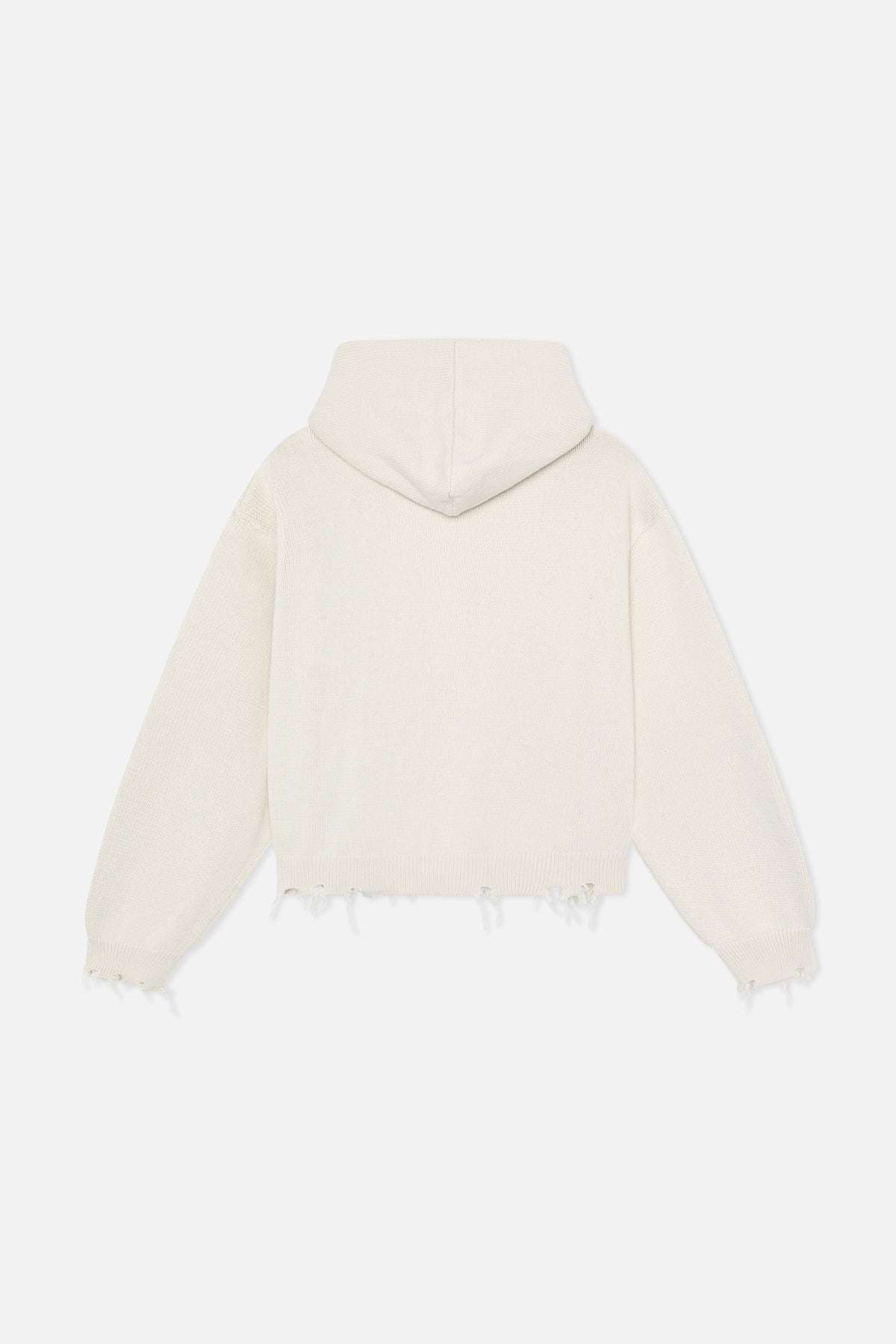 CLG Ecru Knit Zipper