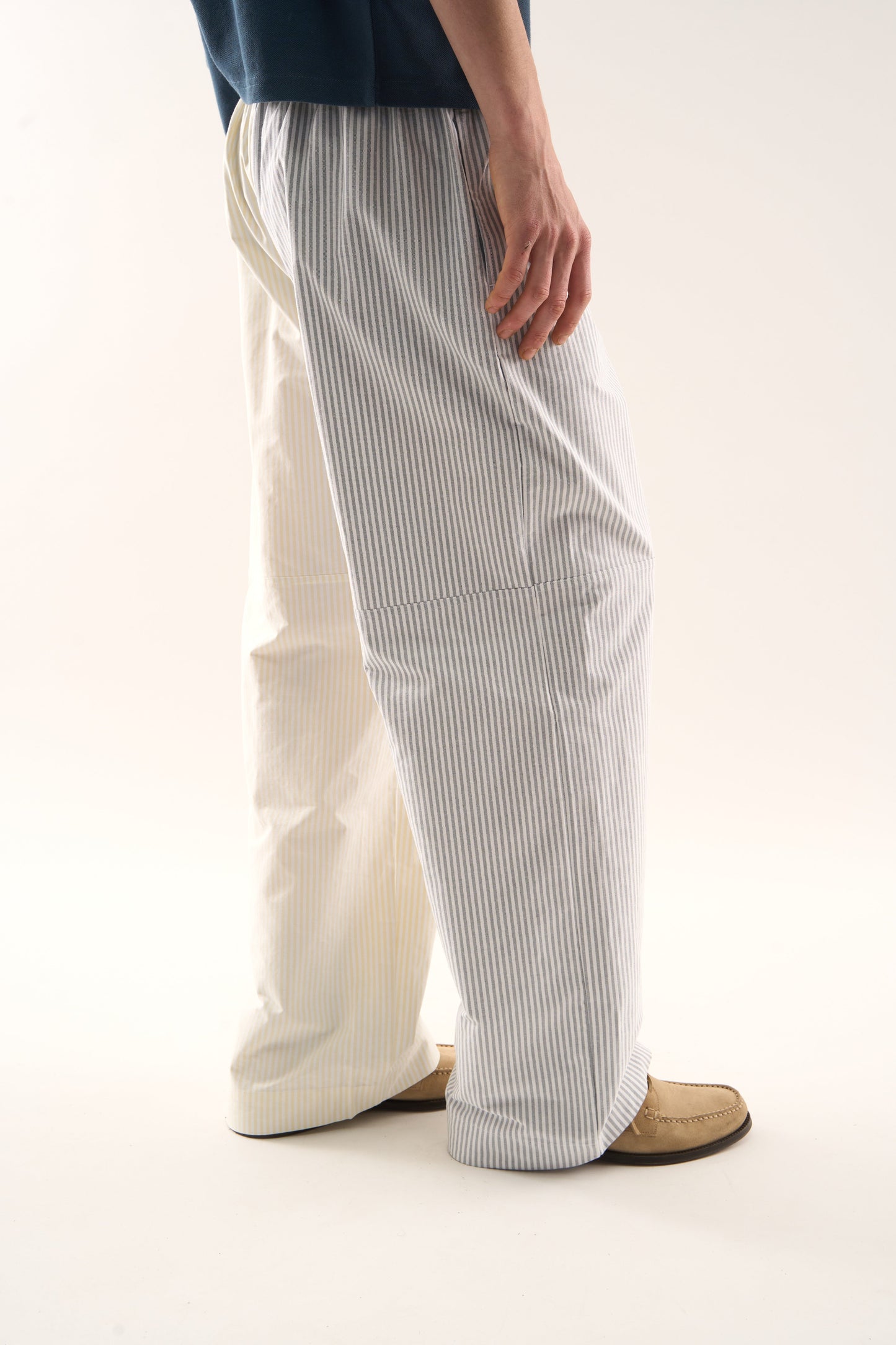 Bedroom Grey & Yellow Pants