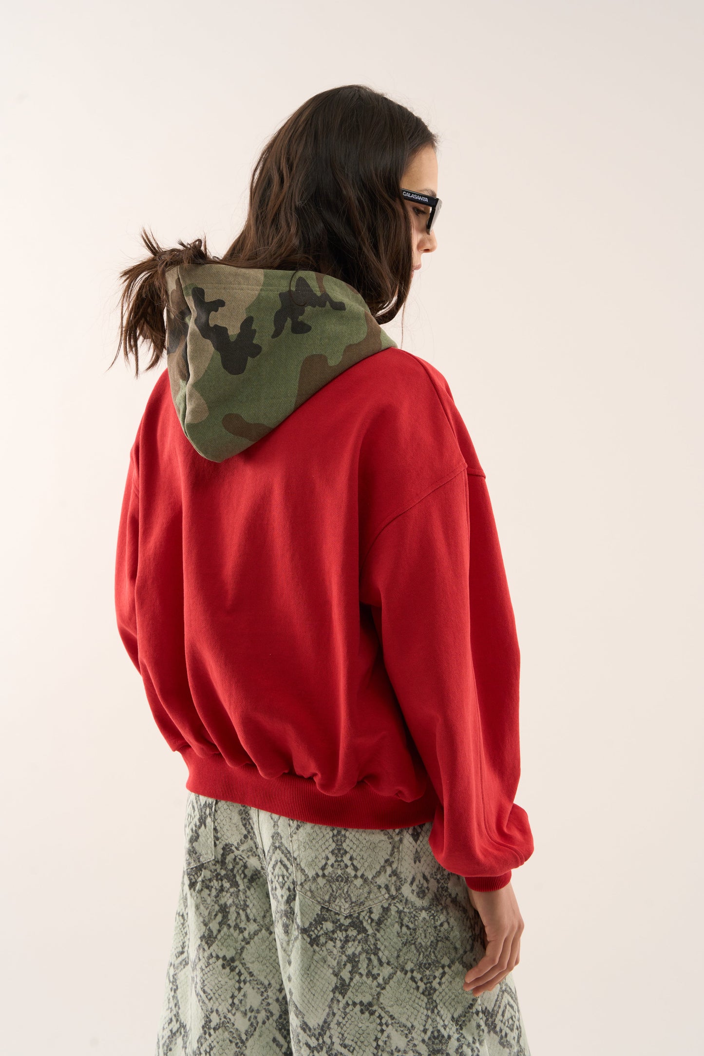 Mask Red Zipper