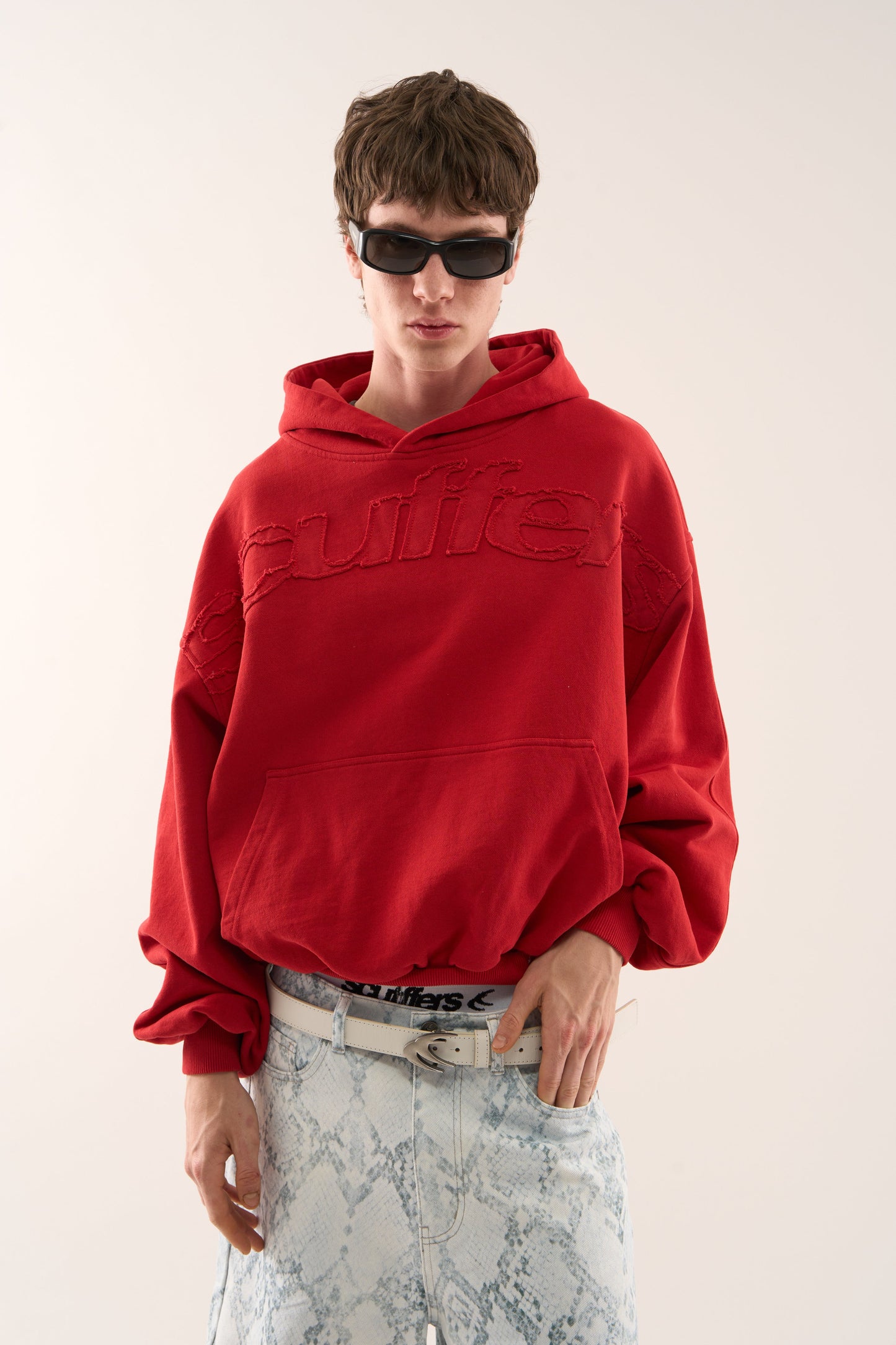 Raw Red Hoodie