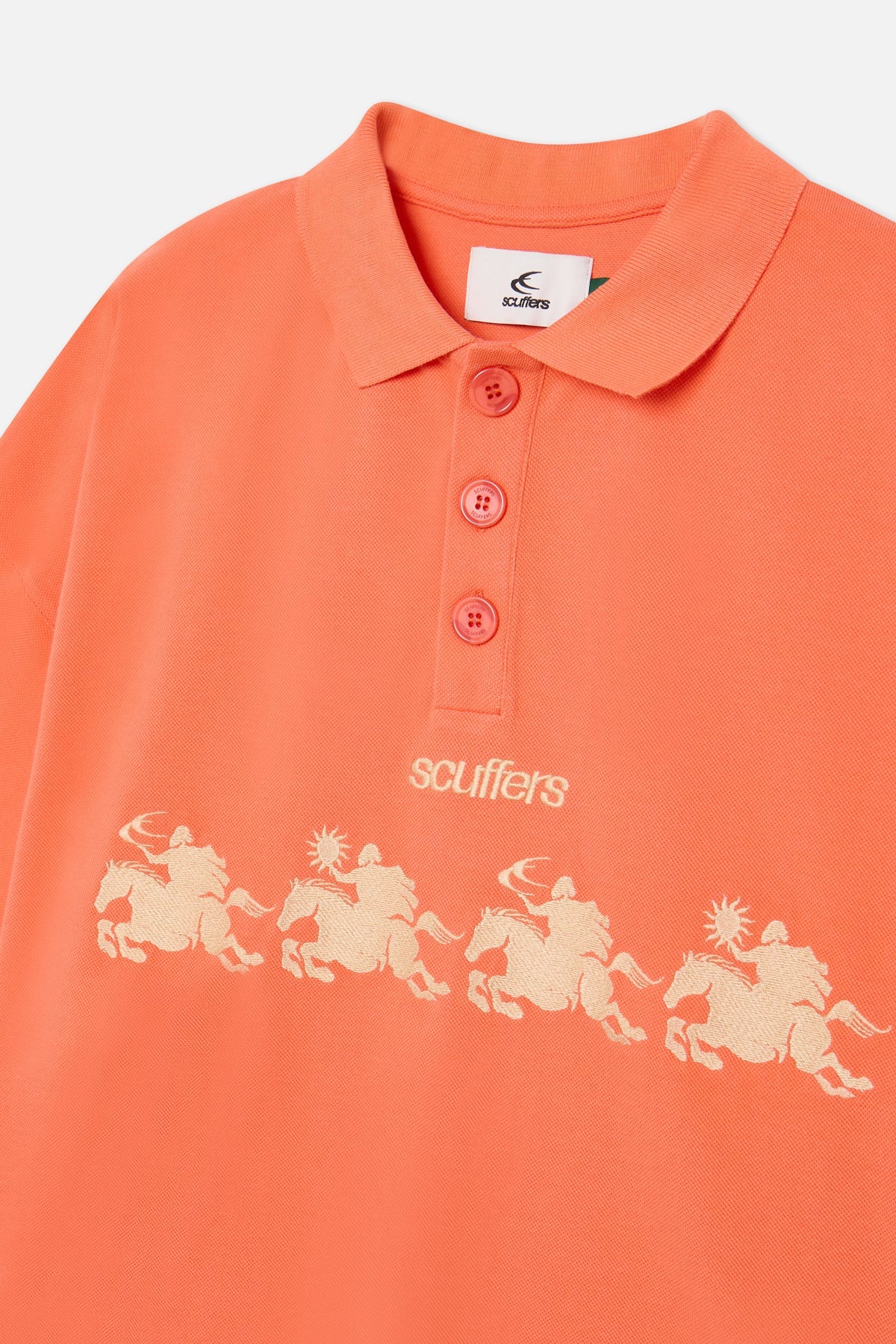 The Race Orange Polo