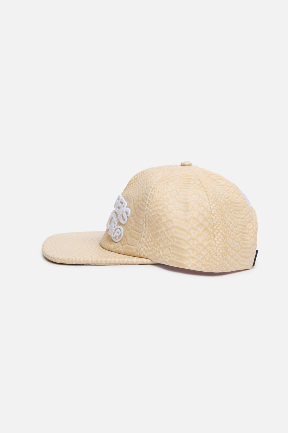 Worldwide Ecru Snake Cap