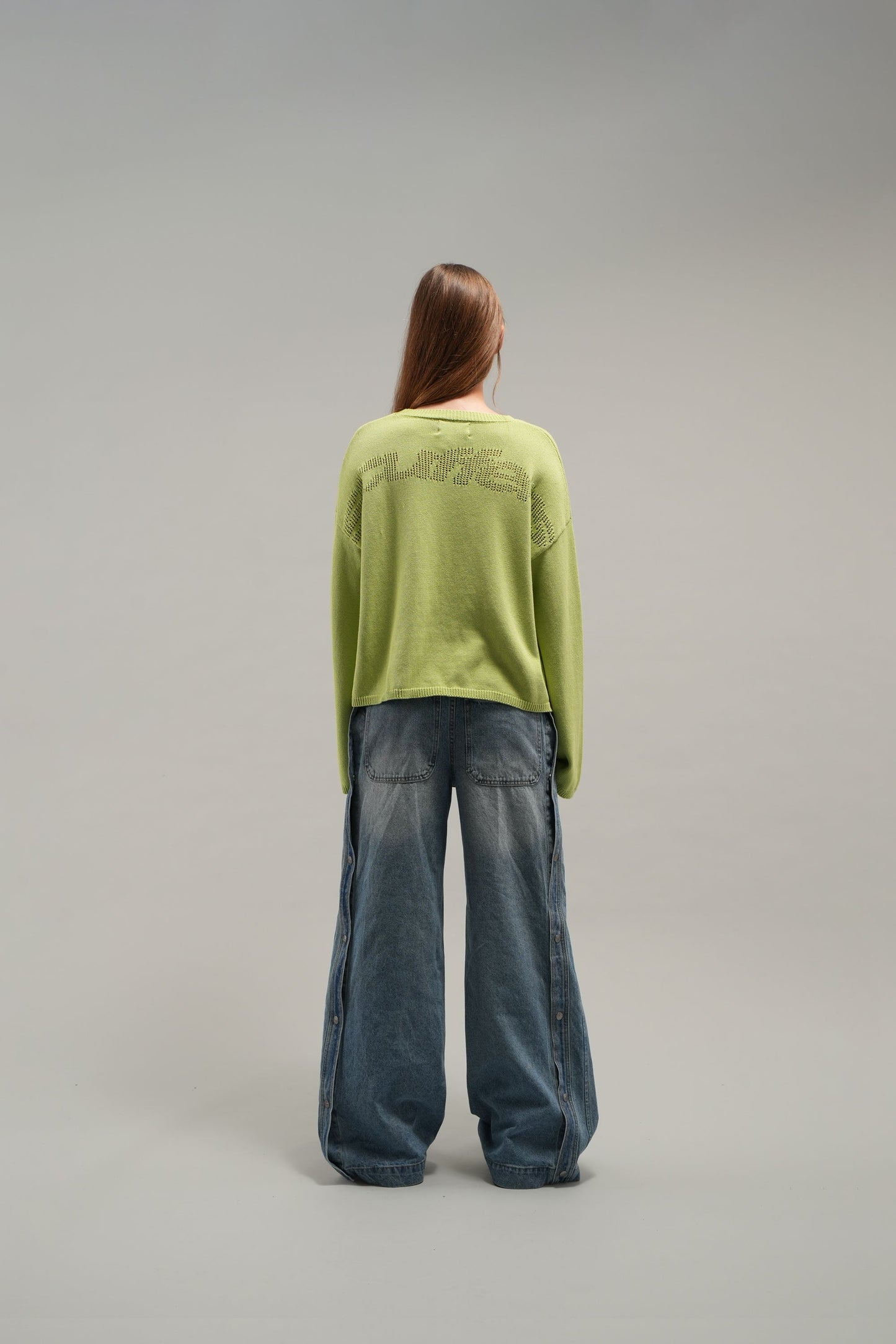 New Moon Green Knit