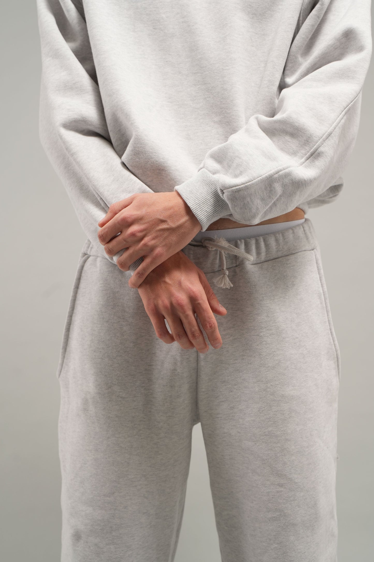 Everyday Grey Melange Crewneck