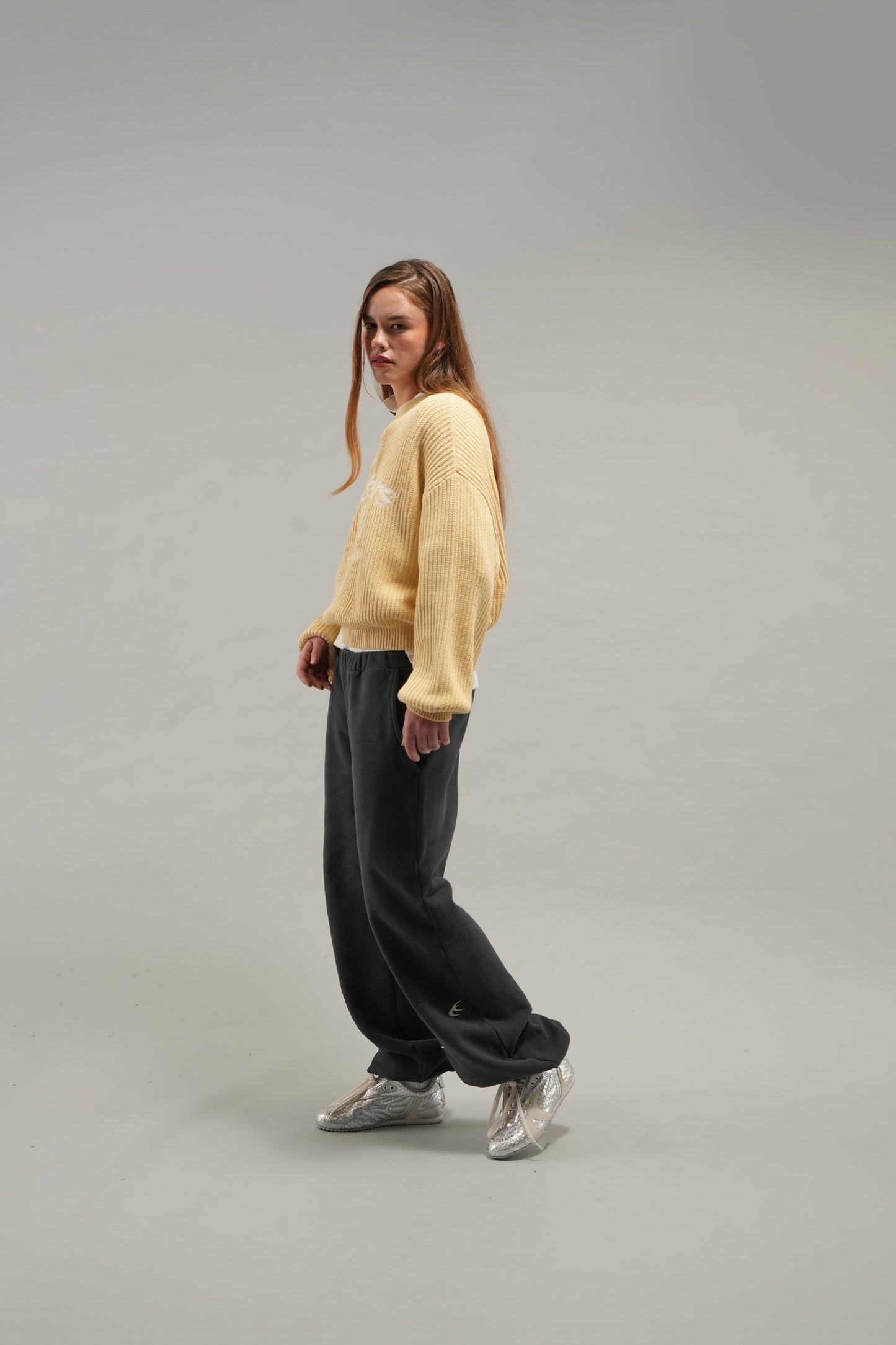 Rose Yellow Knit