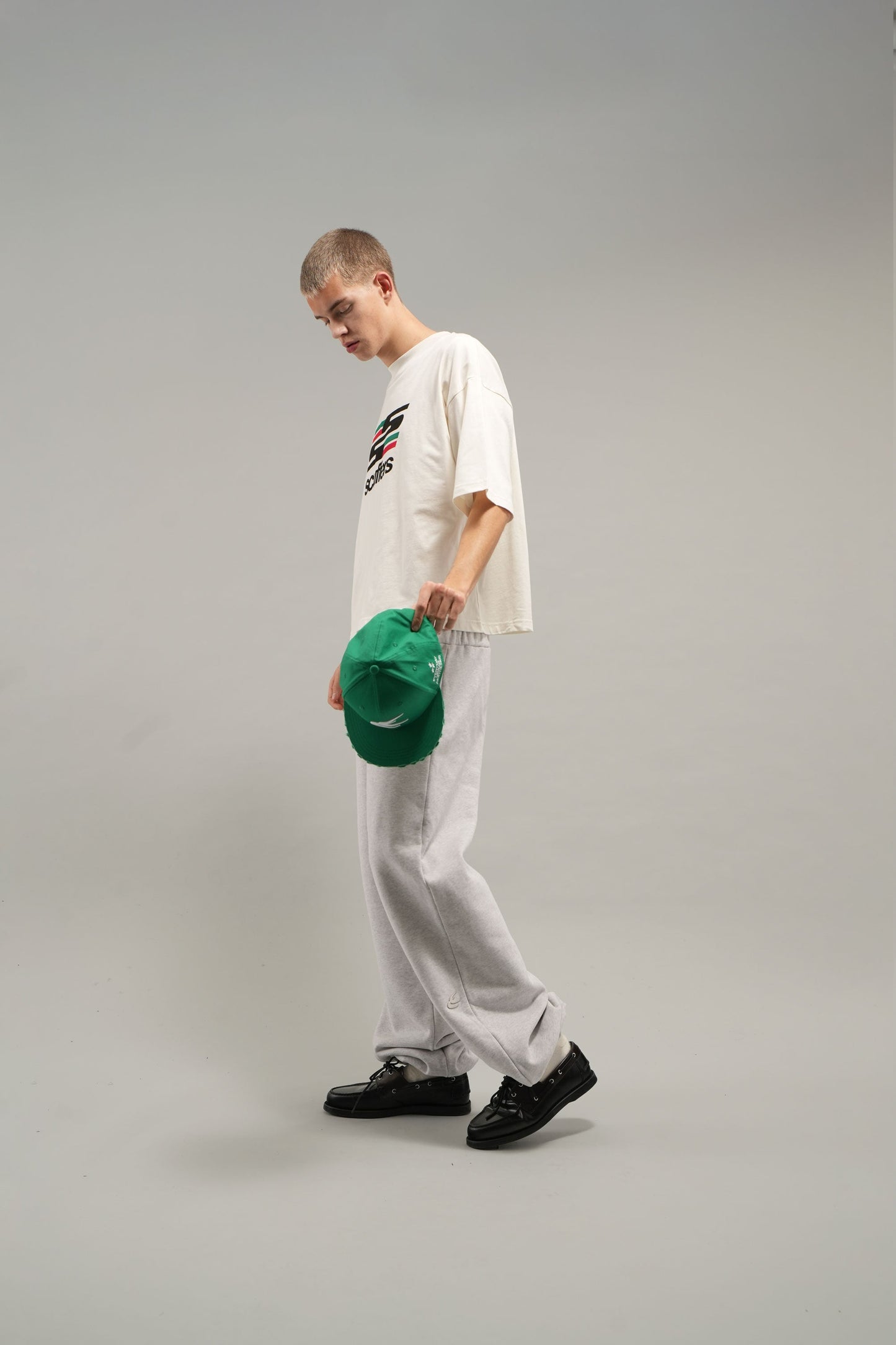 SCFF Fitted Green Cap