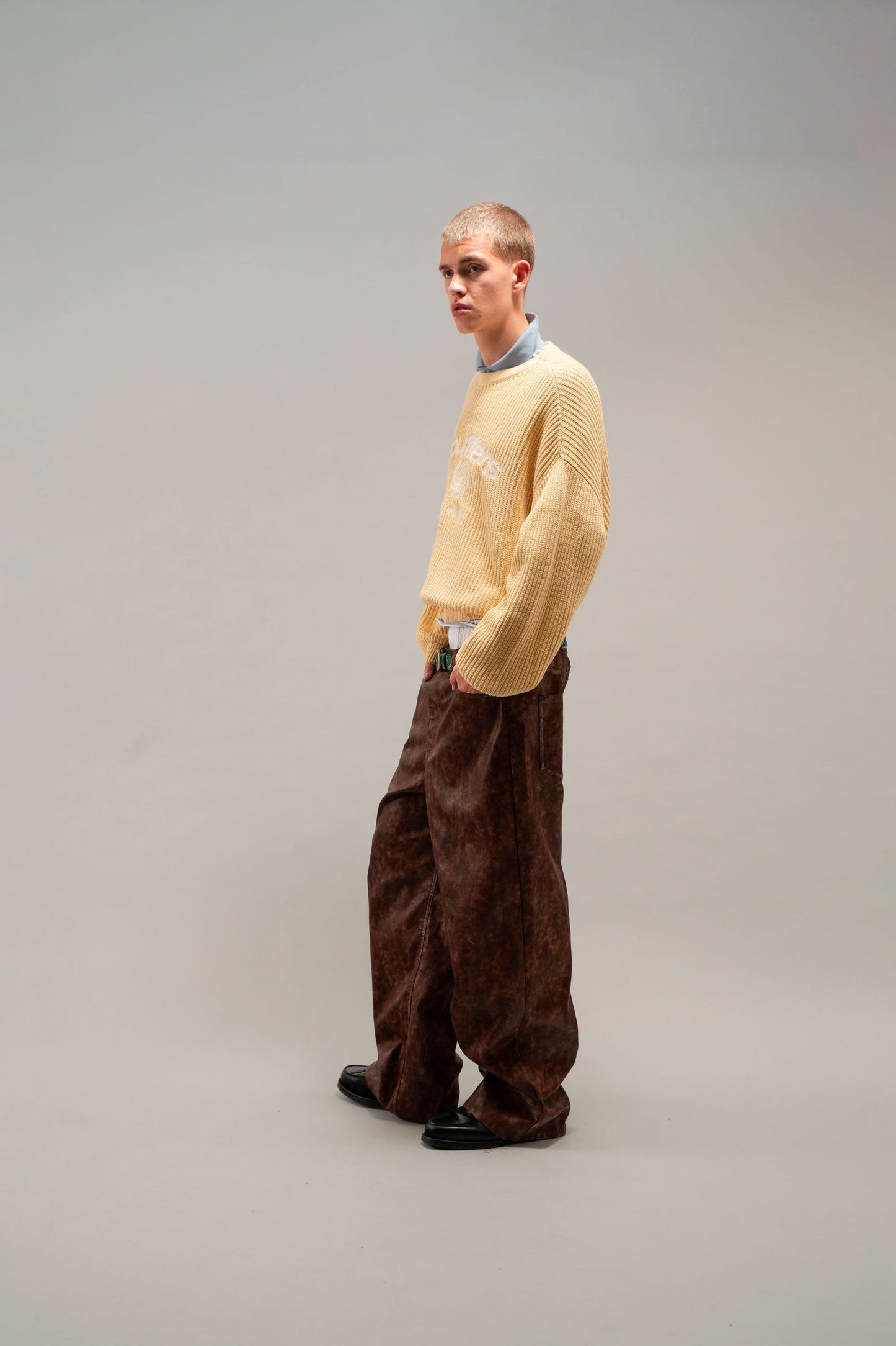 Rose Yellow Knit