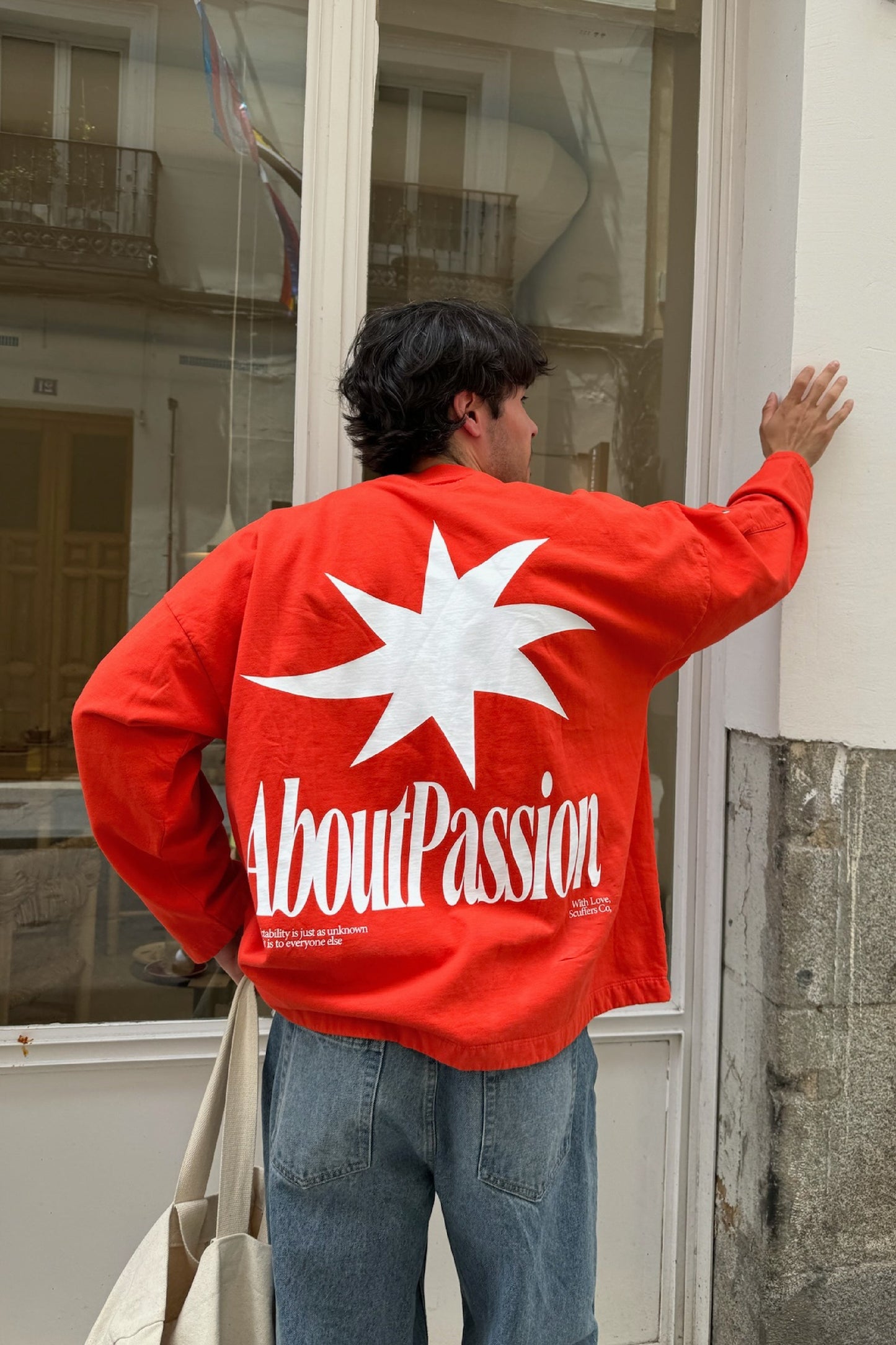 Star Sweatshirt Red