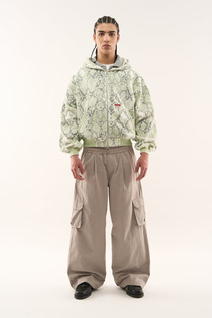 SCFF Green Snake Zipper