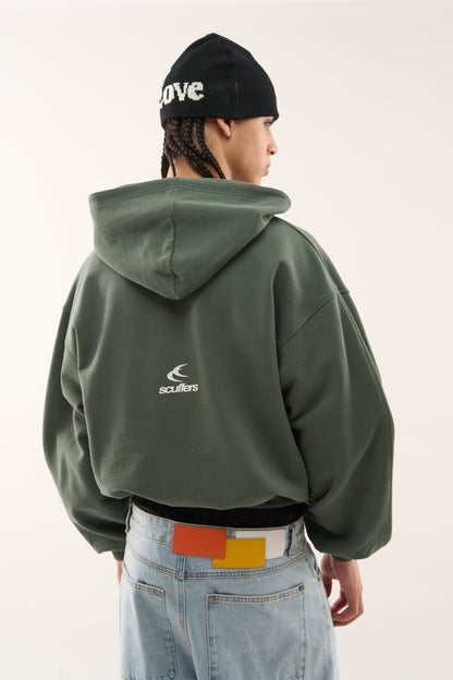 Girl Green Zipper