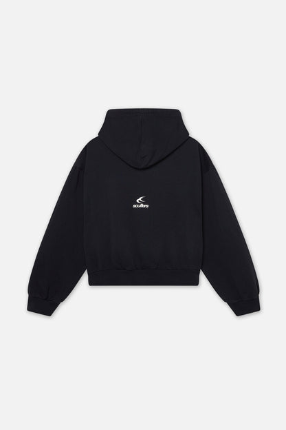 Cheetah Black Hoodie