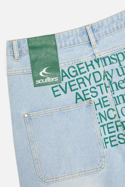 Hollywood Light Blue Pants