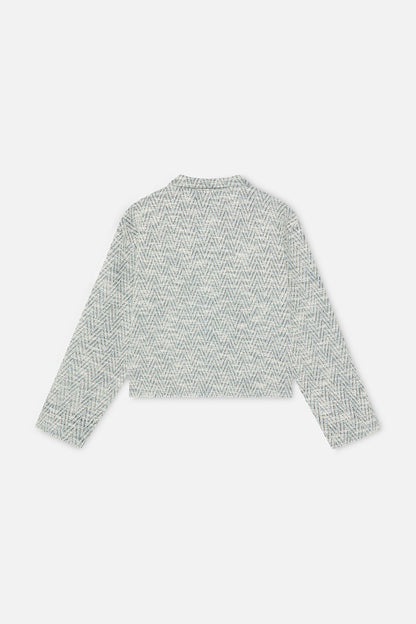 Boucle Green Jacket