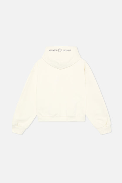 Paris Ecru Hoodie
