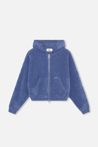 Venice Navy Knit Zipper