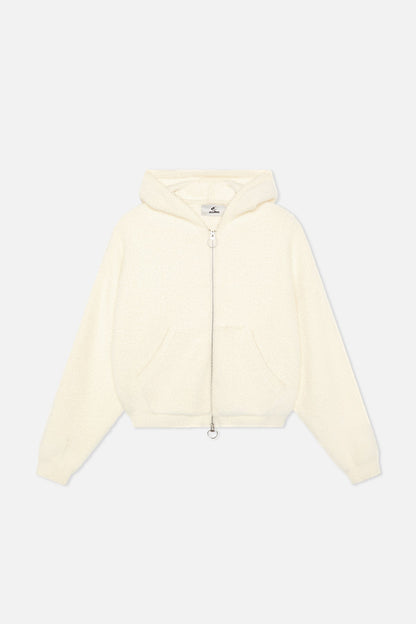 Venice Ecru Knit Zipper