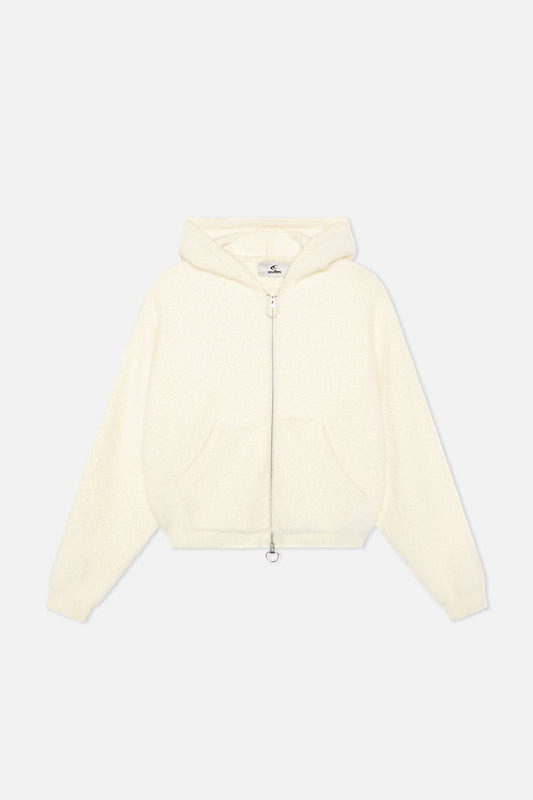 Venice Ecru Knit Zipper