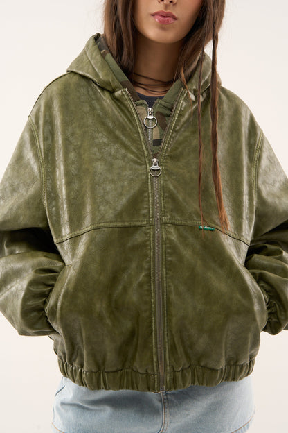 Green Work Jacket