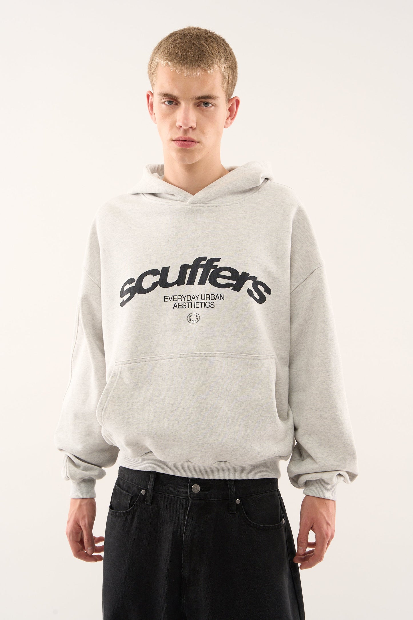 Iconic Light Grey Hoodie