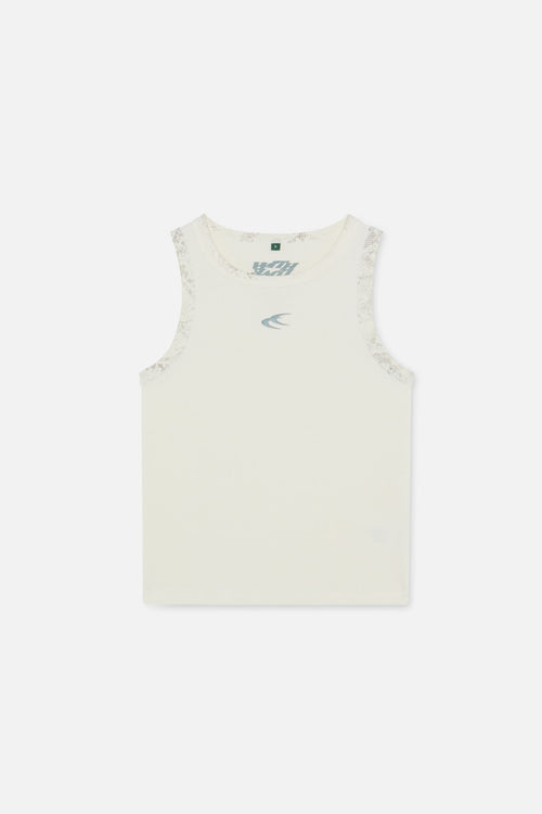 Animal Ecru Waffle SCFF Tank Top