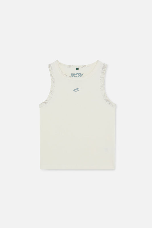 Animal Ecru Waffle SCFF Tank Top