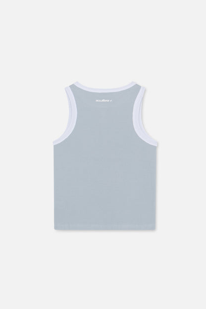 Waffle SCFF Light Blue Tank Top