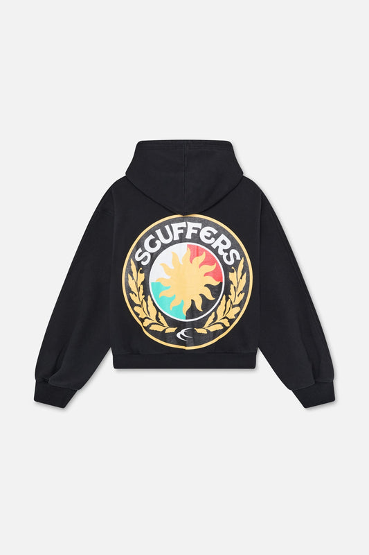 Champ Black Zipped Hoodie
