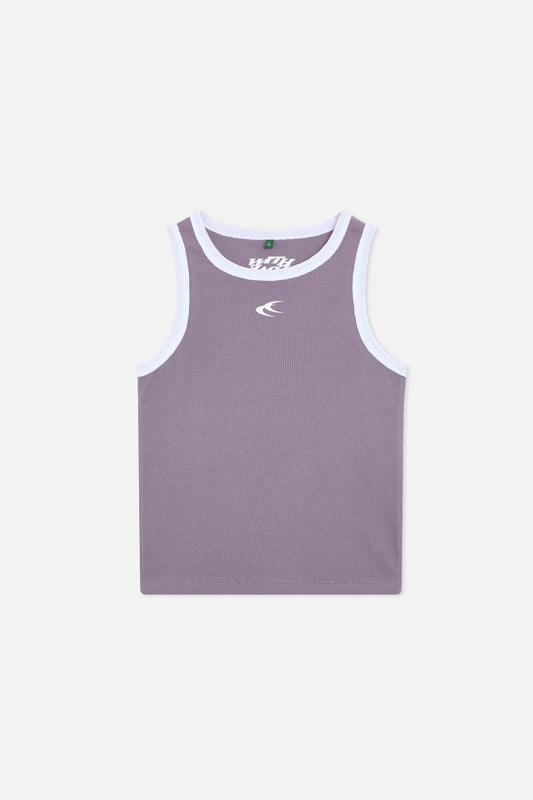Waffle SCFF Dusty Purple Tank Top