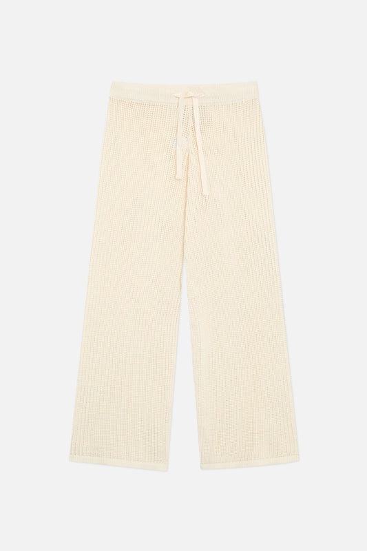 Double Moon Ecru Pants