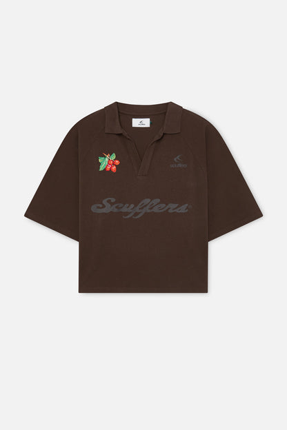 Tropical Brown Polo