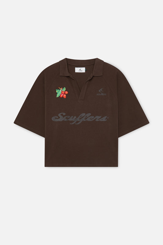 Tropical Brown Polo