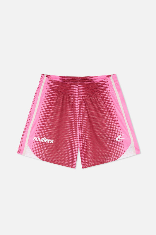 Frequency Red & Pink Shorts