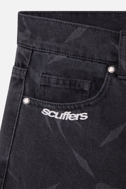Silver Dark Jorts