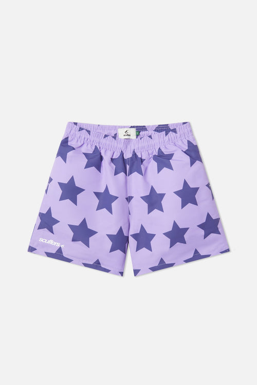 Stars Purple Swimwear