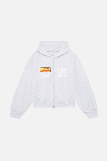 Starnova Grey Melange Zipper