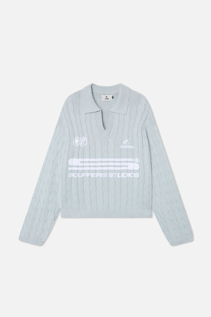 Trench Light Blue Polo