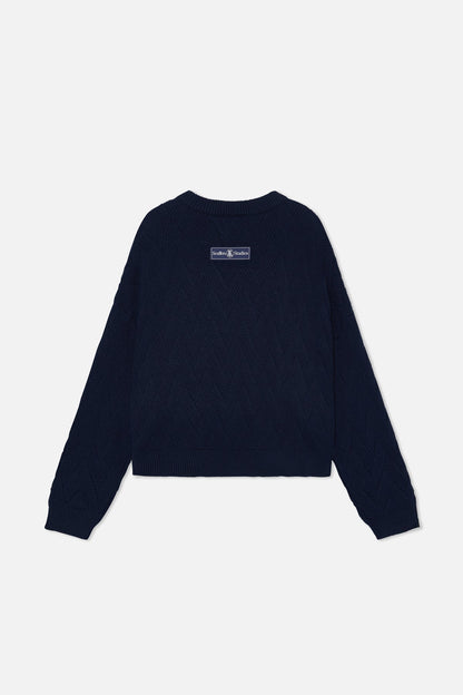 Club Navy Knit