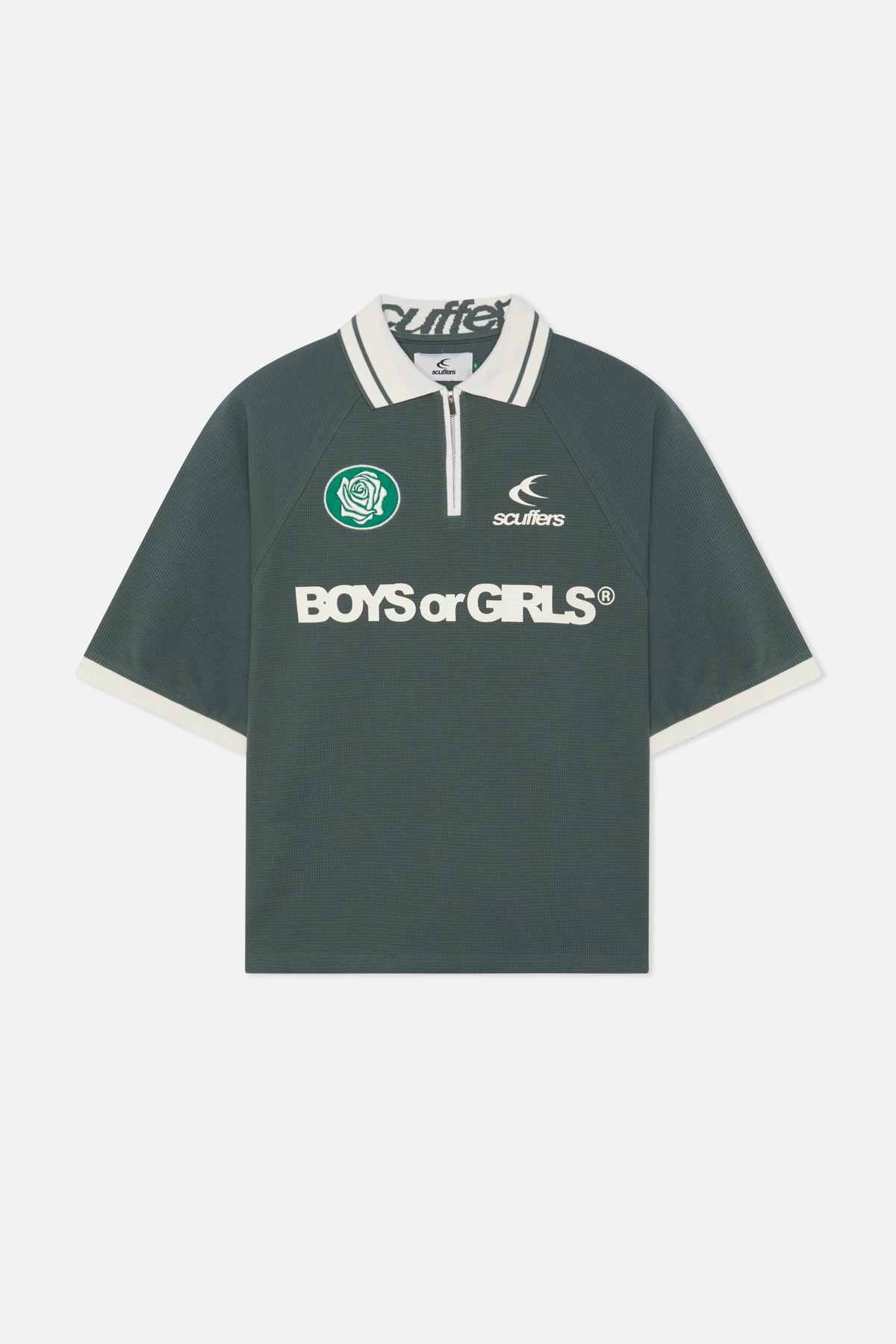 Boys or Girls Green Polo