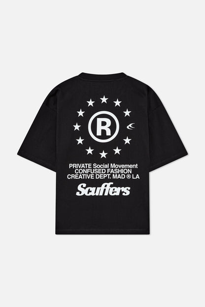 Confused Black T-Shirt