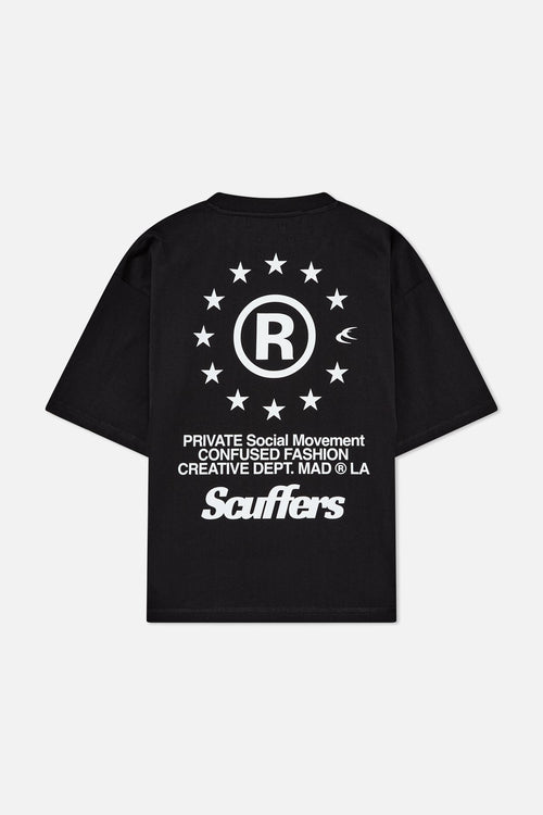 Confused Black T-Shirt