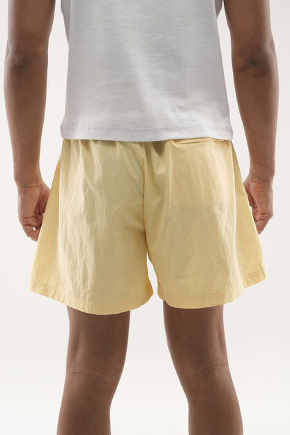 Tech Yellow Shorts