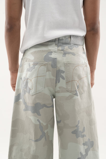 Radiant Light Blue Camo Pants