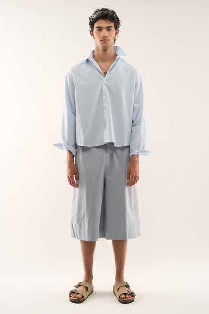 Twin Checkered Blue Shirt
