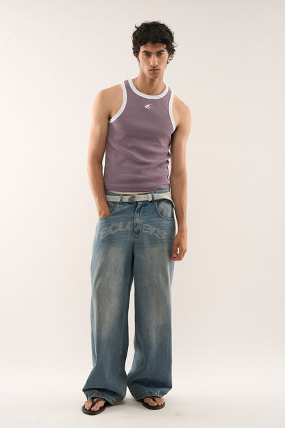 Waffle SCFF Dusty Purple Tank Top