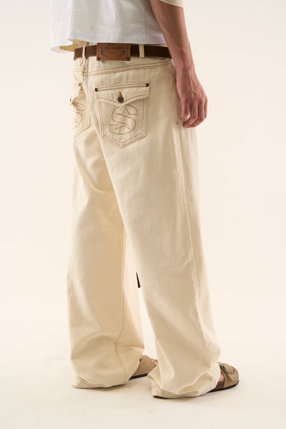 Carrie Ecru Pants