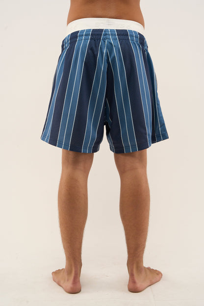 Madrid Navy Football Shorts