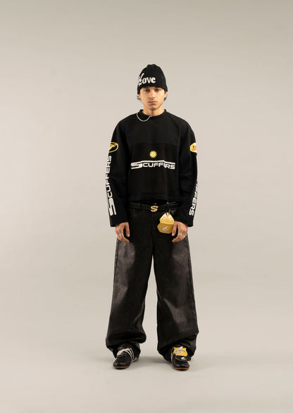 Leather Dark Jumbo Pants