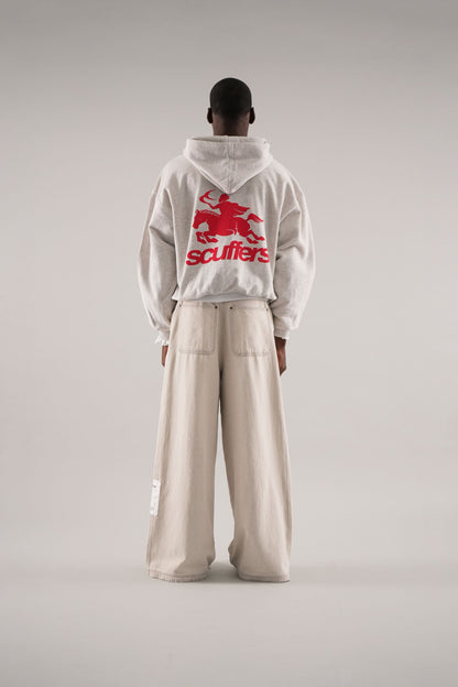 Emblem Light Grey Hoodie