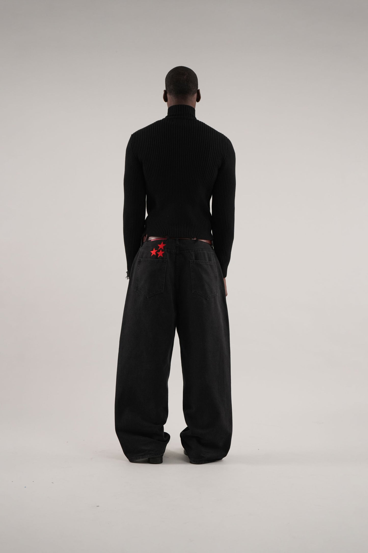 Blackie Dark Zipper Knit
