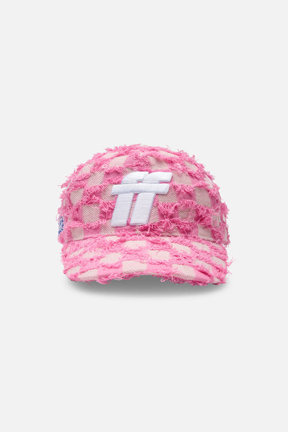 Checkered Pink Cap